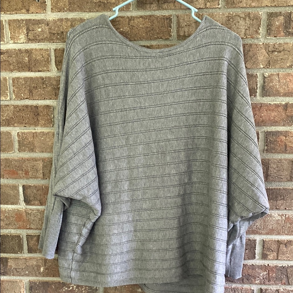 Cyrus Gray Crew Neck Sweater